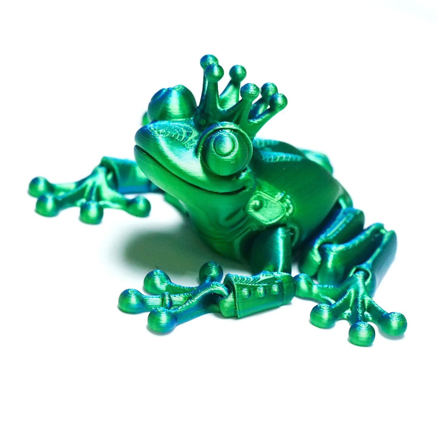 3D Printed Frog Couple Model,Flexible Animals Statue,Joint Mobility Festival Gifts,Home Office Decor,Interesting Toys for Autism/ADHD