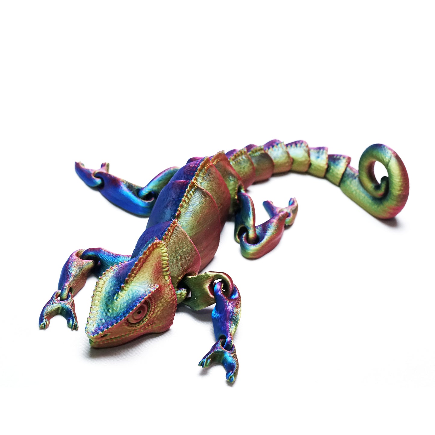 3D Printed lizard Model,Flexible Animals Statue,Joint Mobility Festival Gifts,Home Office Decor,Interesting Toys for Autism/ADHD