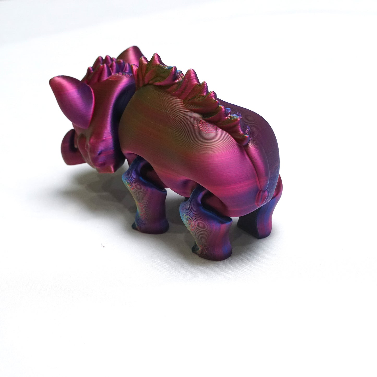 3D Printed wild boar Dragon Model,Flexible Animals Statue,Joint Mobility Festival Gifts,Home Office Decor,Interesting Toys for Autism/ADHD