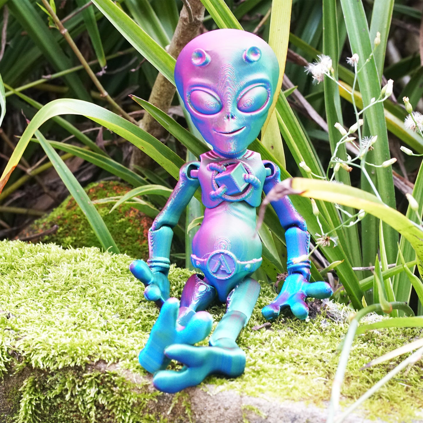 3D Printed alien Model,Flexible Animals Statue,Joint Mobility Festival Gifts,Home Office Decor,Interesting Toys for Autism/ADHD