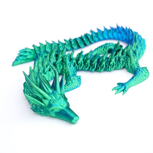 3D Printed Sharp nosed dragon Model,Flexible Animals Statue,Joint Mobility Festival Gifts,Home Office Decor,Interesting Toys for Autism/ADHD