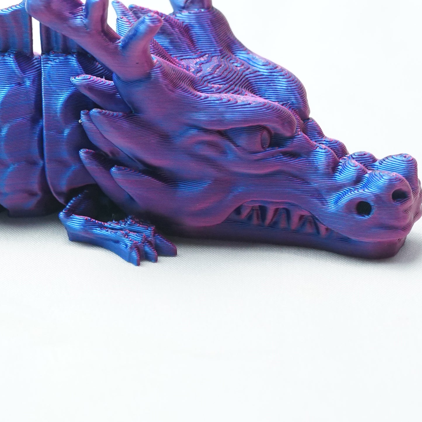 3D Printed Dragon fish Model,Flexible Animals Statue,Joint Mobility Festival Gifts,Home Office Decor,Interesting Toys for Autism/ADHD