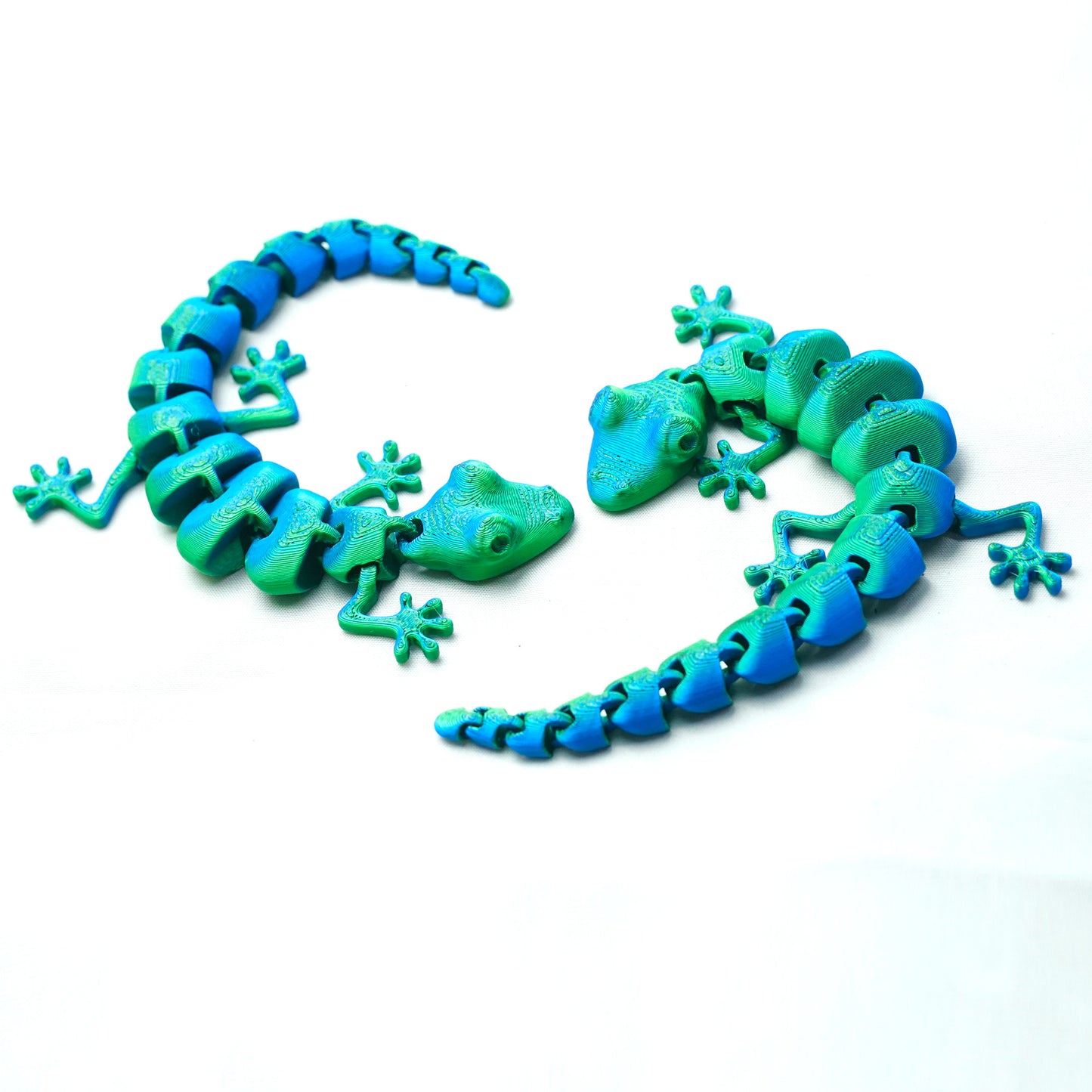 3D Printed house lizard Model,Flexible Animals Statue,Joint Mobility Festival Gifts,Home Office Decor,Interesting Toys for Autism/ADHD