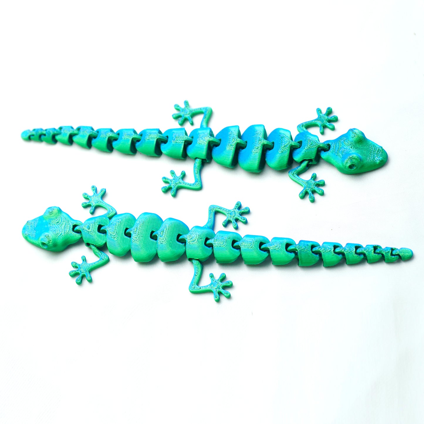 3D Printed house lizard Model,Flexible Animals Statue,Joint Mobility Festival Gifts,Home Office Decor,Interesting Toys for Autism/ADHD