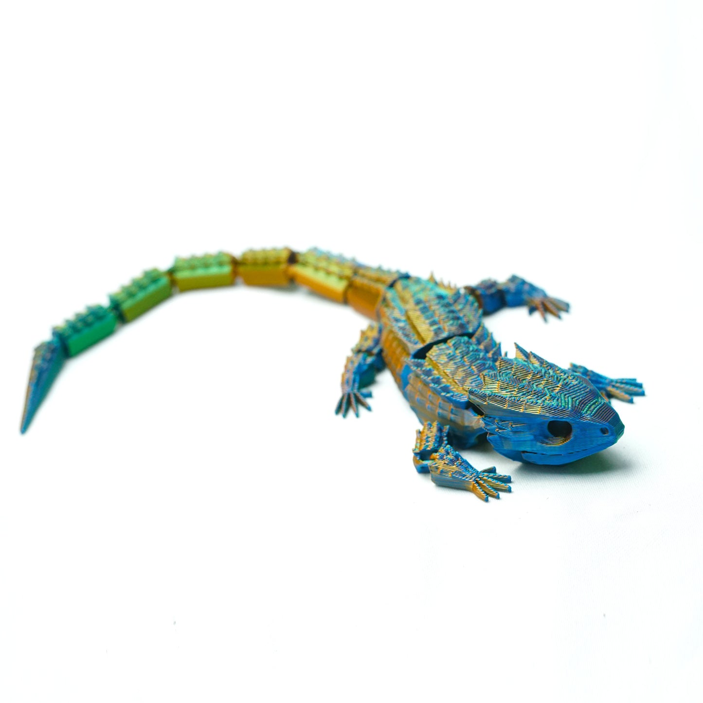 3D Printed lizard Model,Flexible Animals Statue,Joint Mobility Festival Gifts,Home Office Decor,Interesting Toys for Autism/ADHD