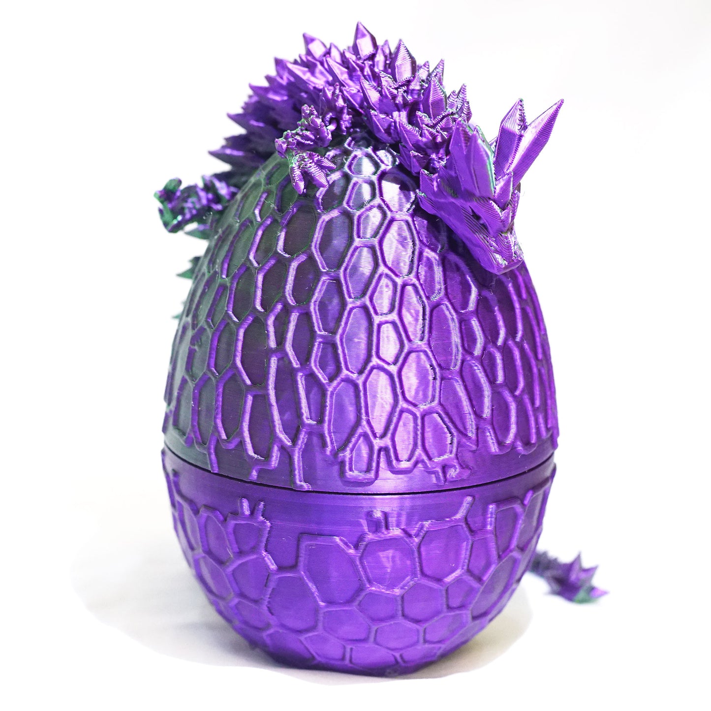 3D Printed Dragon Egg Model,Flexible Animals Statue,Joint Mobility Festival Gifts,Home Office Decor,Interesting Toys for Autism/ADHD