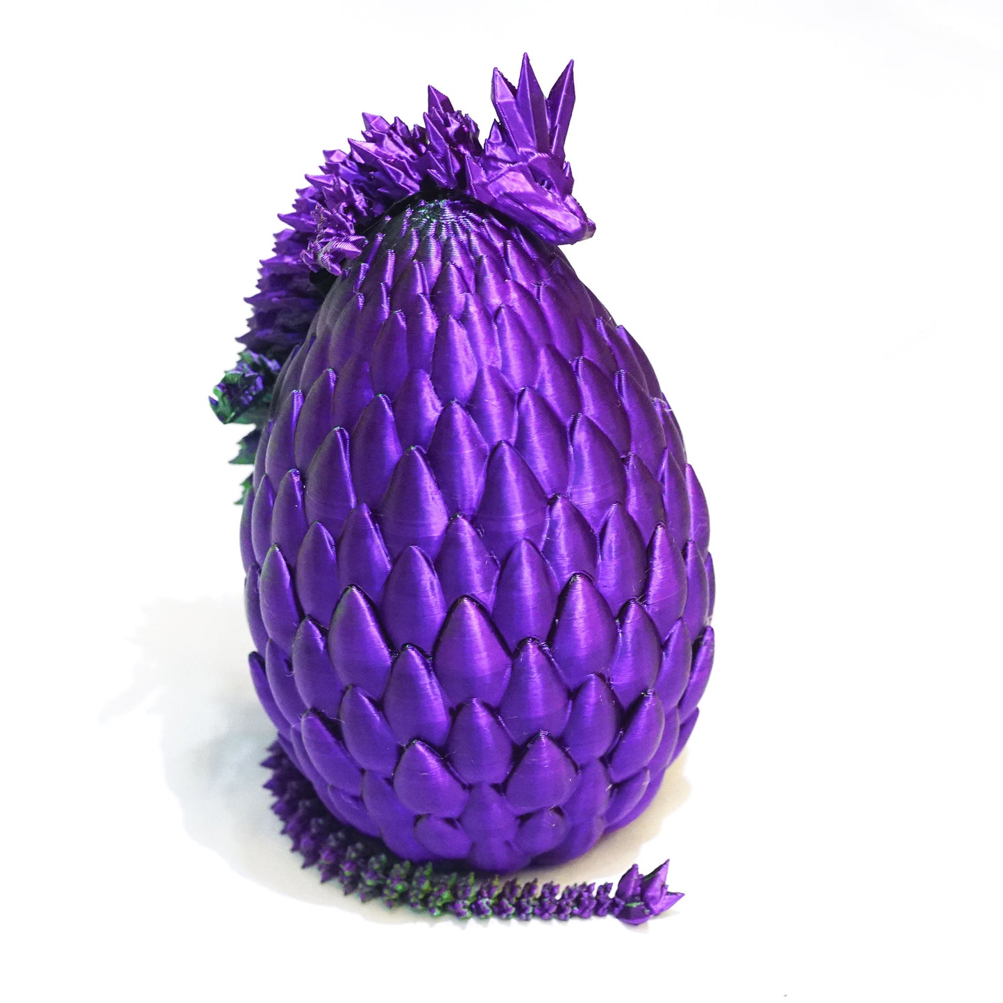 3D Printed Crystal Dragon Egg Model,Flexible Animals Statue,Joint Mobility Festival Gifts,Home Office Decor,Interesting Toys for Autism/ADHD