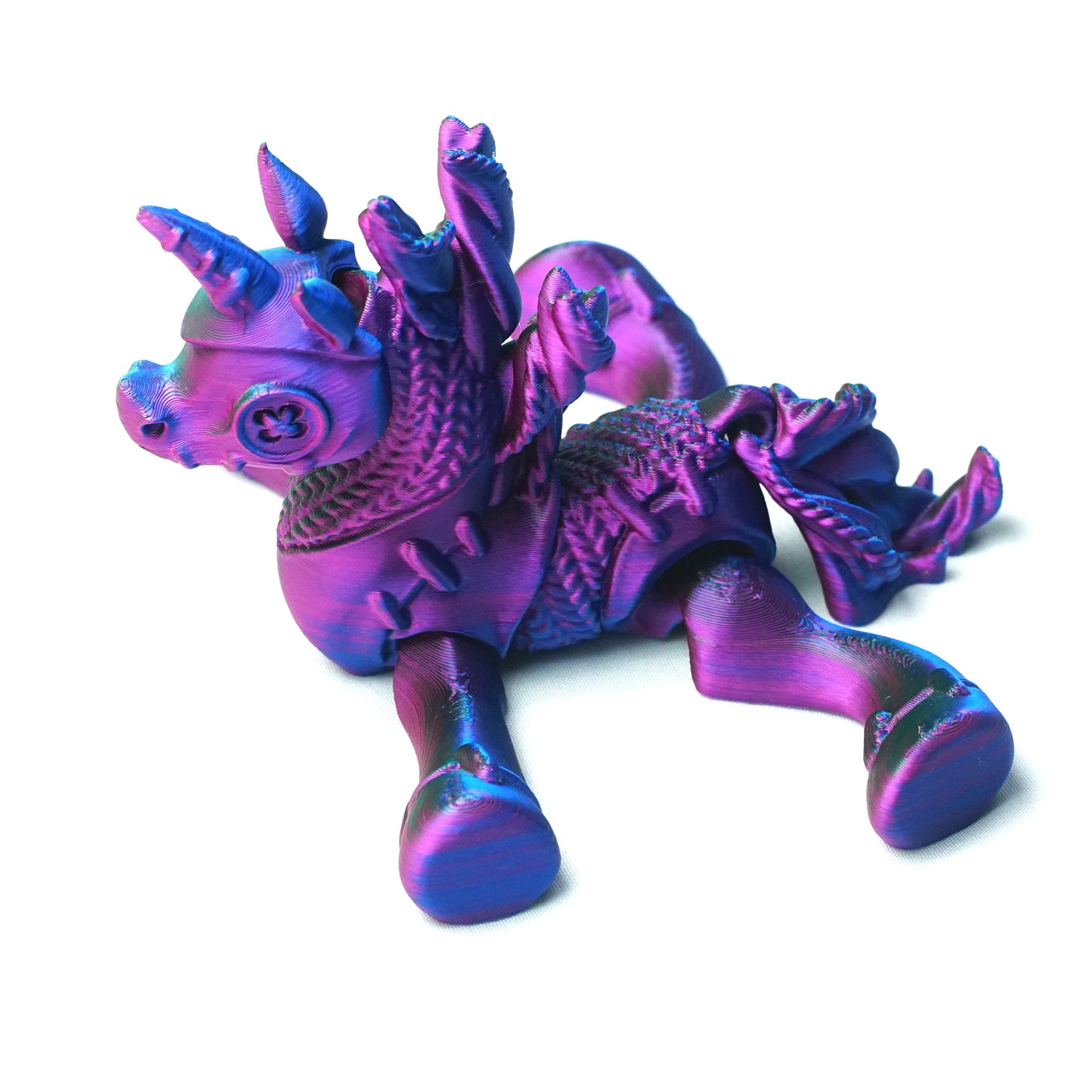 3D Printed unicorn Model,Flexible Animals Statue,Joint Mobility Festival Gifts,Home Office Decor,Interesting Toys for Autism/ADHD