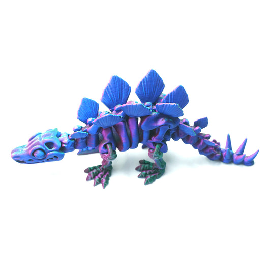 3D Printed Skeleton Sword Dragon Model,Flexible Animals Statue,Joint Mobility Festival Gifts,Home Office Decor,Interesting Toys for Autism/ADHD