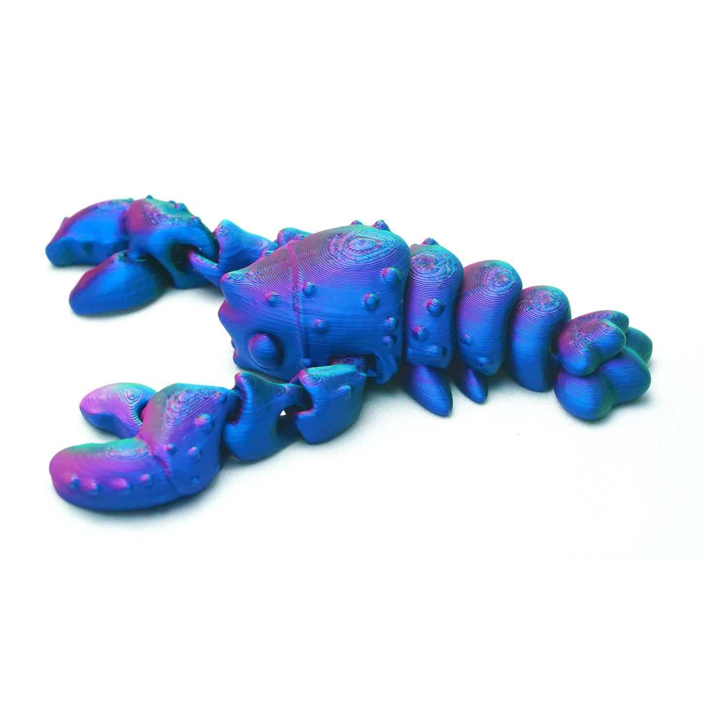 3D Printed Crayfish Model,Flexible Animals Statue,Joint Mobility Festival Gifts,Home Office Decor,Interesting Toys for Autism/ADHD