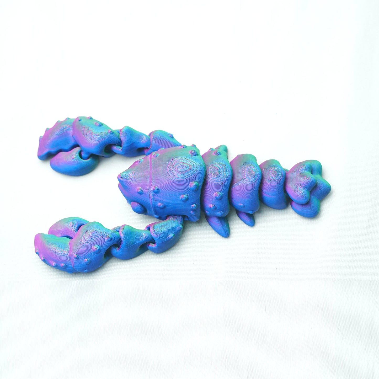 3D Printed Crayfish Model,Flexible Animals Statue,Joint Mobility Festival Gifts,Home Office Decor,Interesting Toys for Autism/ADHD