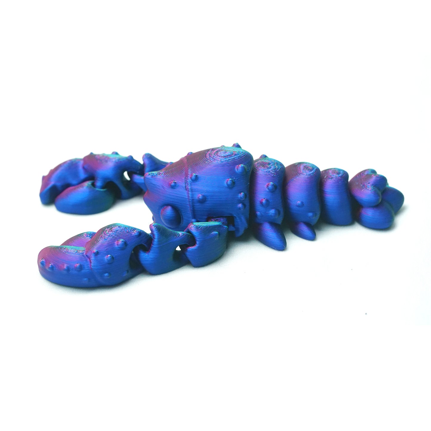 3D Printed Crayfish Model,Flexible Animals Statue,Joint Mobility Festival Gifts,Home Office Decor,Interesting Toys for Autism/ADHD