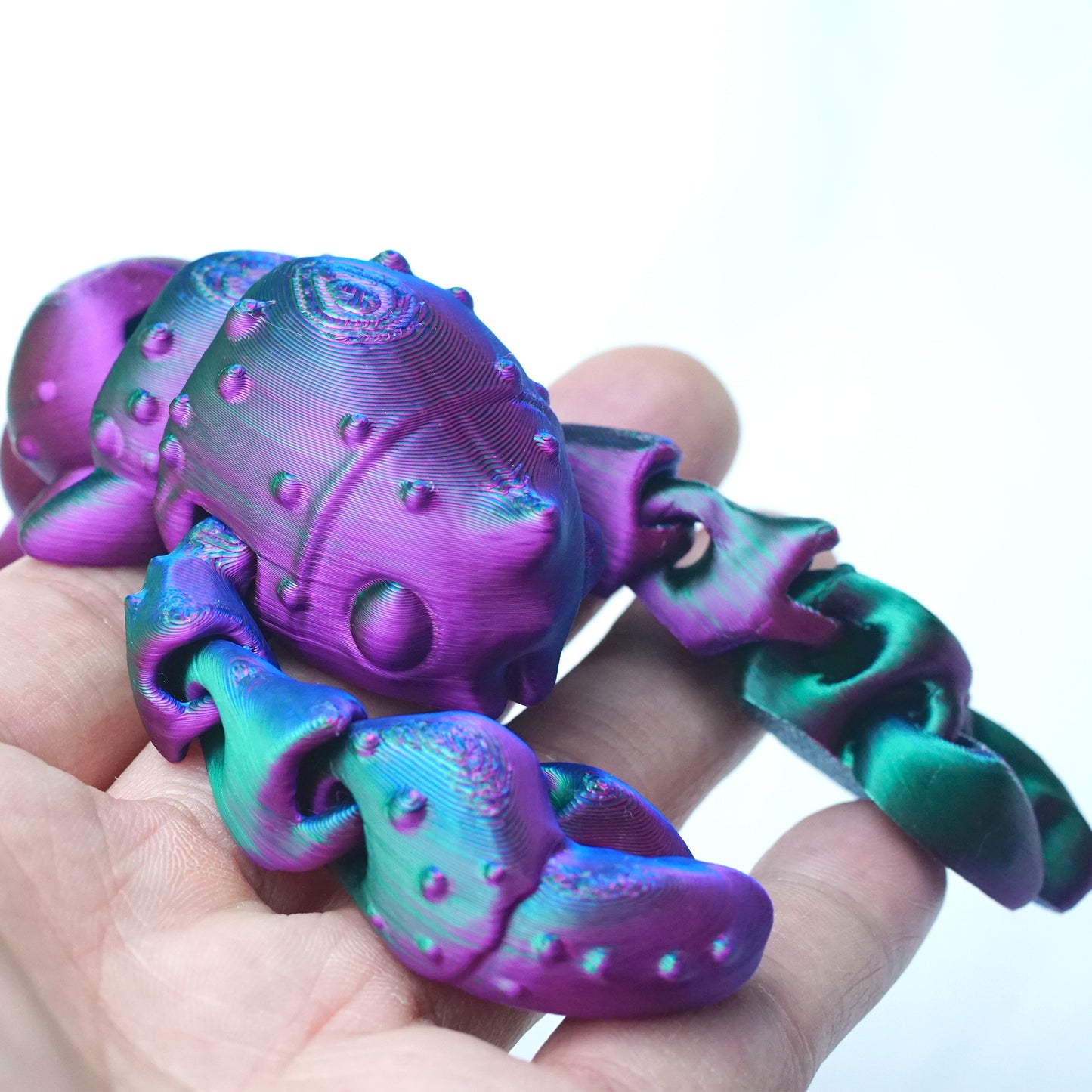 3D Printed Crayfish Model,Flexible Animals Statue,Joint Mobility Festival Gifts,Home Office Decor,Interesting Toys for Autism/ADHD