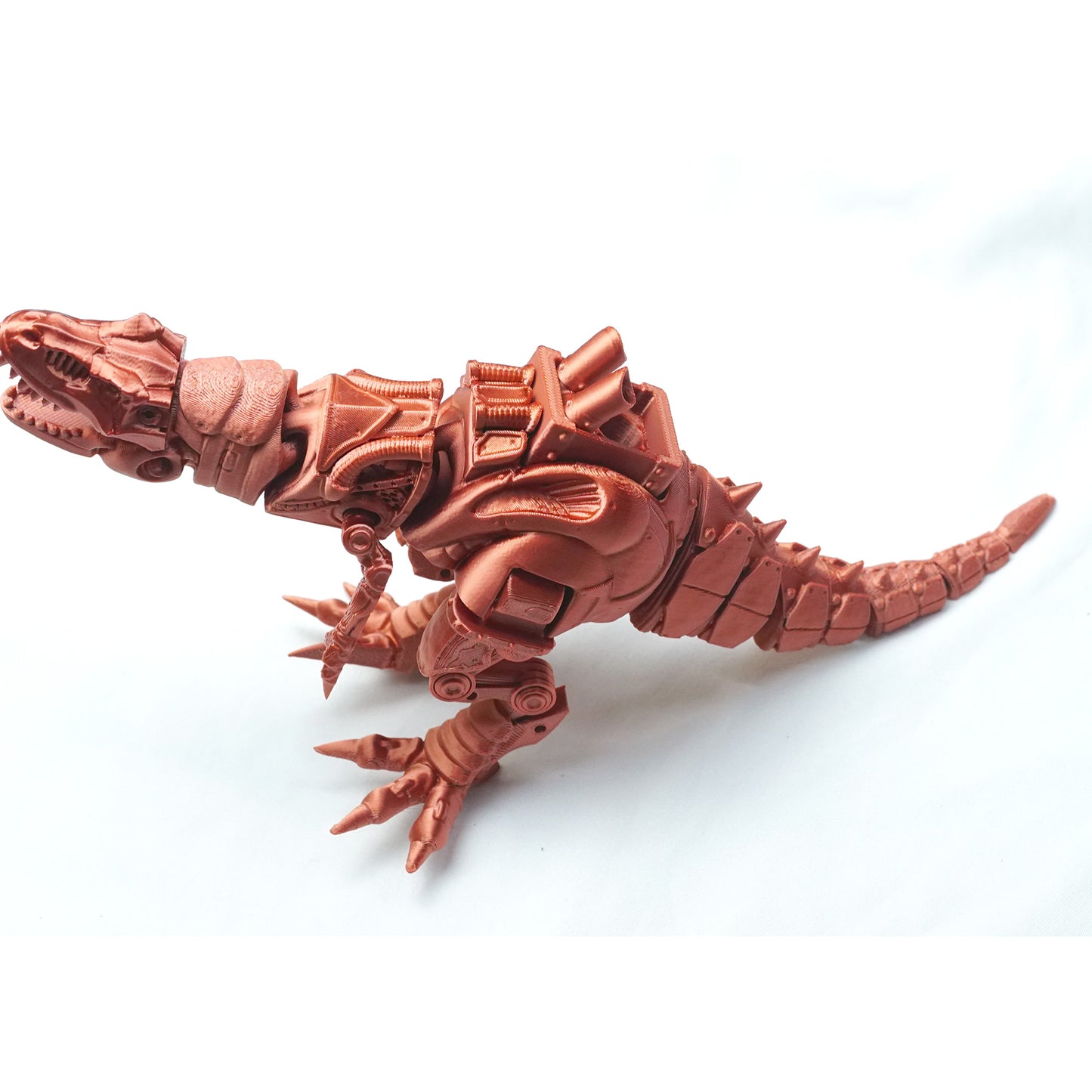 3D Printed Tyrannosaurus Rex Model,Flexible Animals Statue,Joint Mobility Festival Gifts,Home Office Decor,Interesting Toys for Autism/ADHD